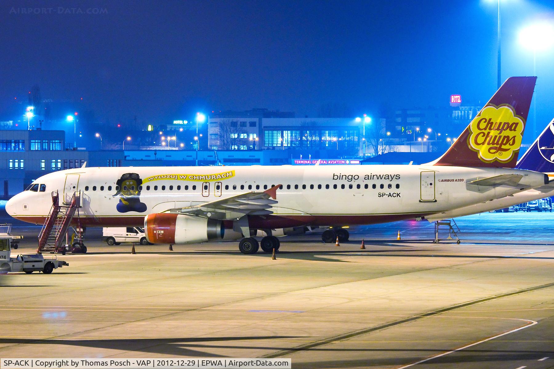 SP-ACK, 2005 Airbus A320-232 C/N 2645, Bingo Airways