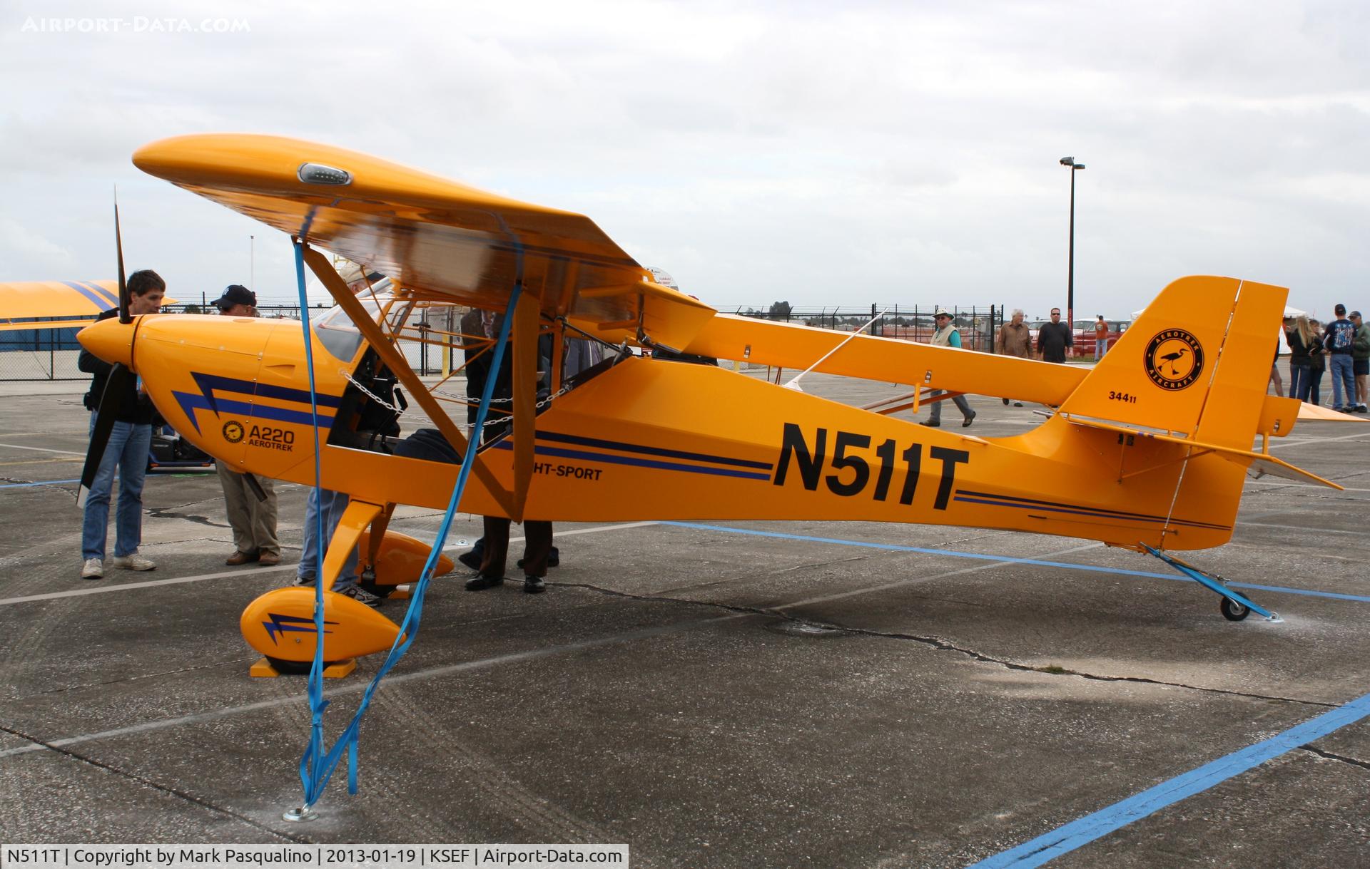 N511T, 2011 Aeropro CZ A220 C/N 34411, Aerotek A220