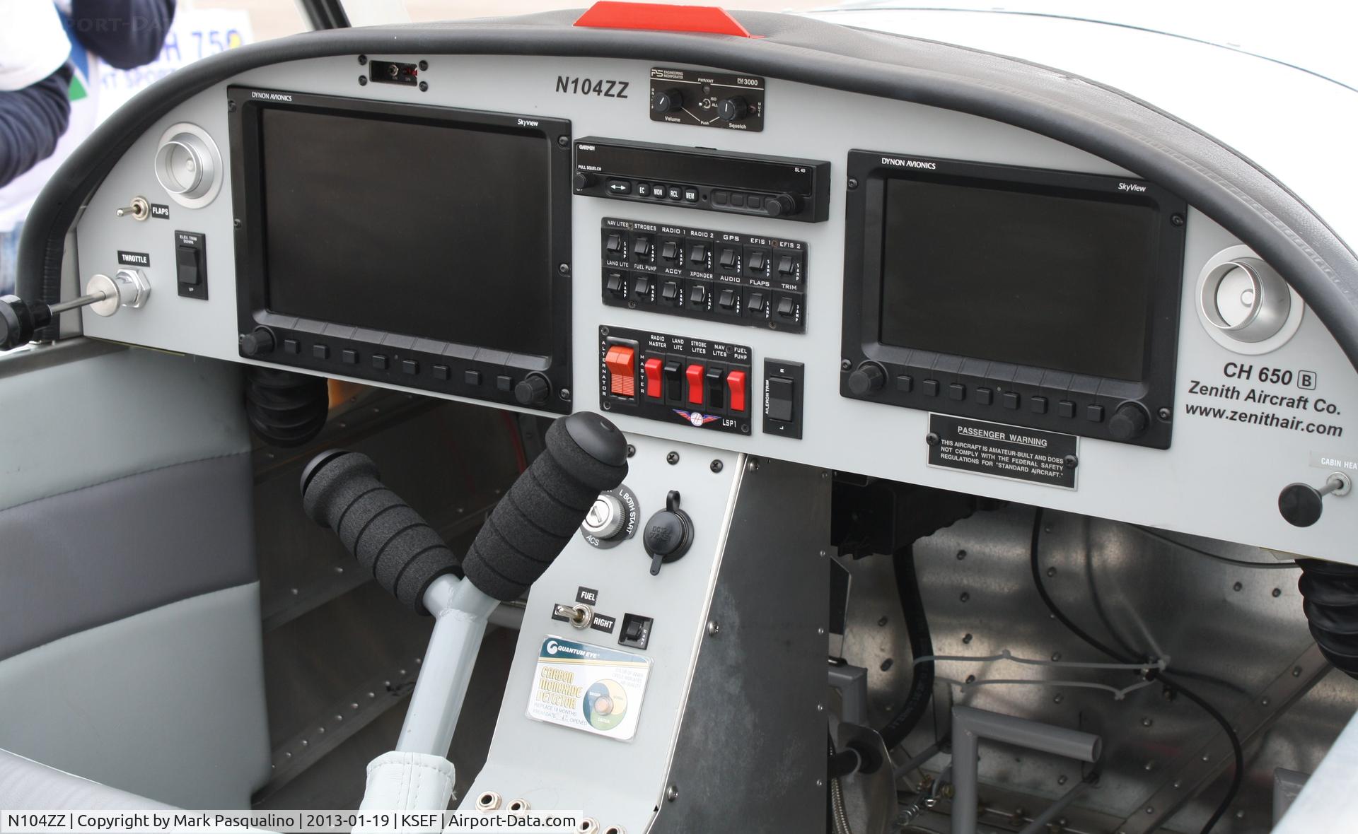 N104ZZ, Zenith CH-650B Zodiac C/N 65-8250, Zodiac CH 650B
