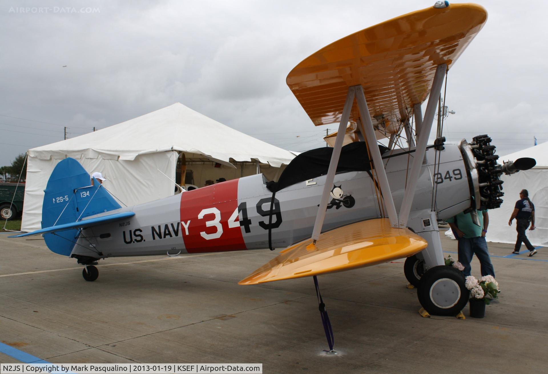N2JS, 1996 Boeing B75N1 C/N 75-1349, Stearman