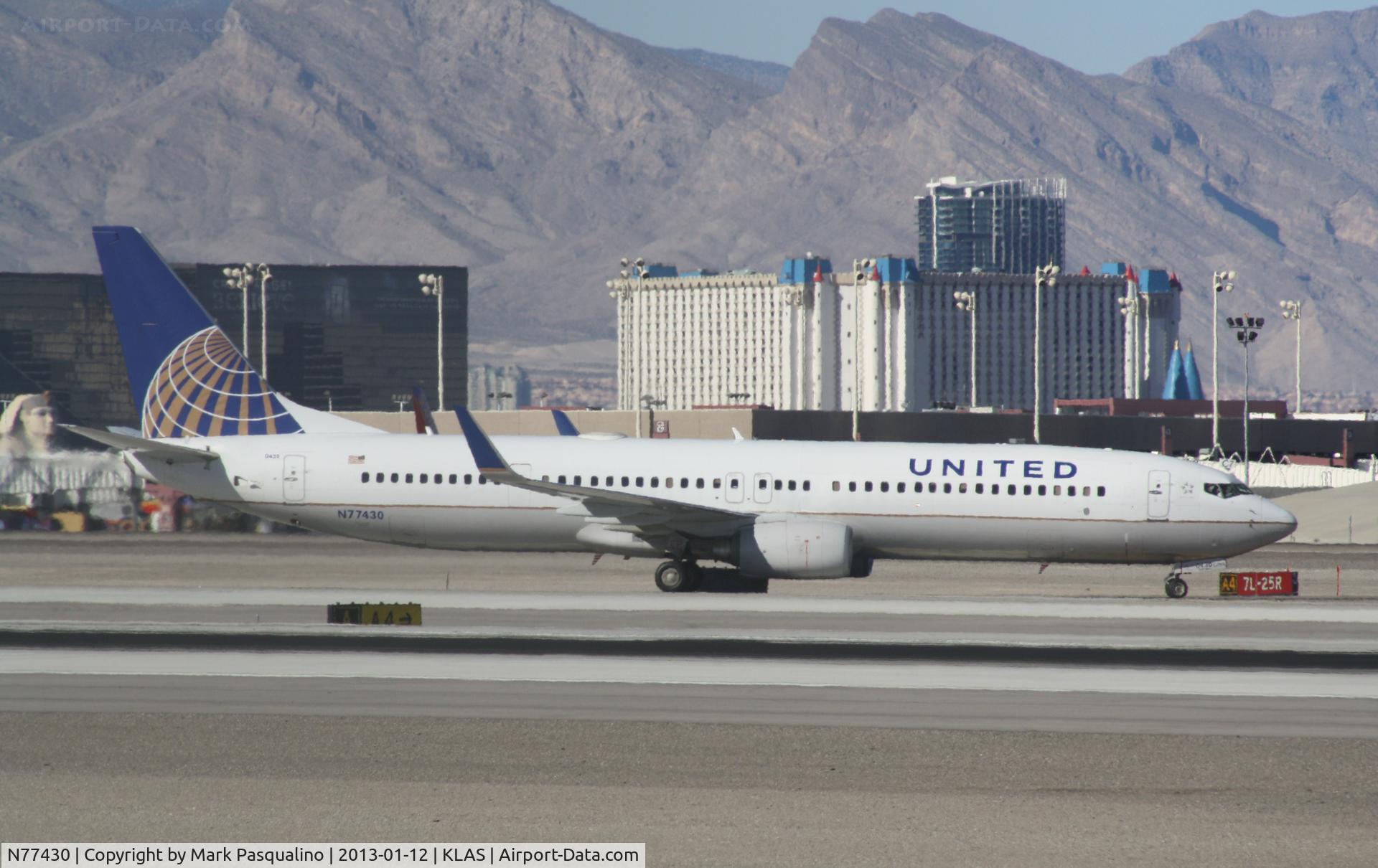 N77430, 2008 Boeing 737-924/ER C/N 37098, Boeing 737-900ER