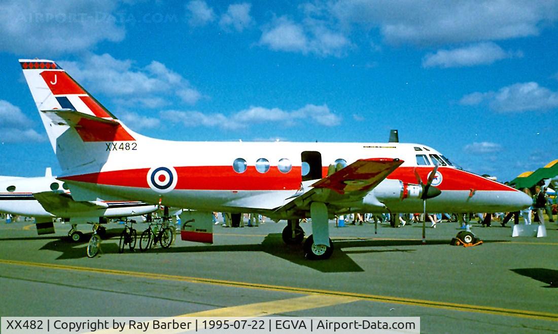 XX482, 1974 Scottish Aviation HP-137 Jetstream T.1 C/N 263, BAe Systems Jetstream T.1 [263] (RAF) RAF Fairford~G 22/07/1995