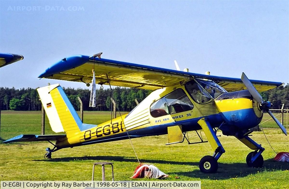 D-EGBI, 1971 PZL-Okecie PZL-104 Wilga 35A C/N 61113, PZL-Okecie PZL-104 Wilga 35AD [61113] Neustadt-Glewe~D 18/05/1998