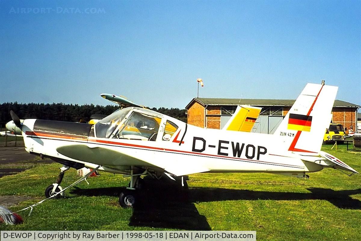 D-EWOP, 1978 Zlin Z-42M C/N 0133, Zlin Z.42M [0133] Neustadt-Glewe~D 18/05/1998