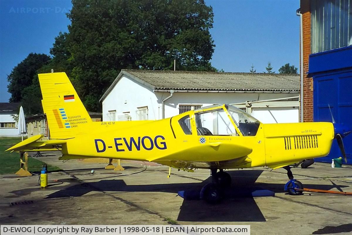 D-EWOG, 1977 Zlin Z-42M C/N 0112, Zlin Z.42M [0112] Neustadt-Glewe~D 18/05/1998