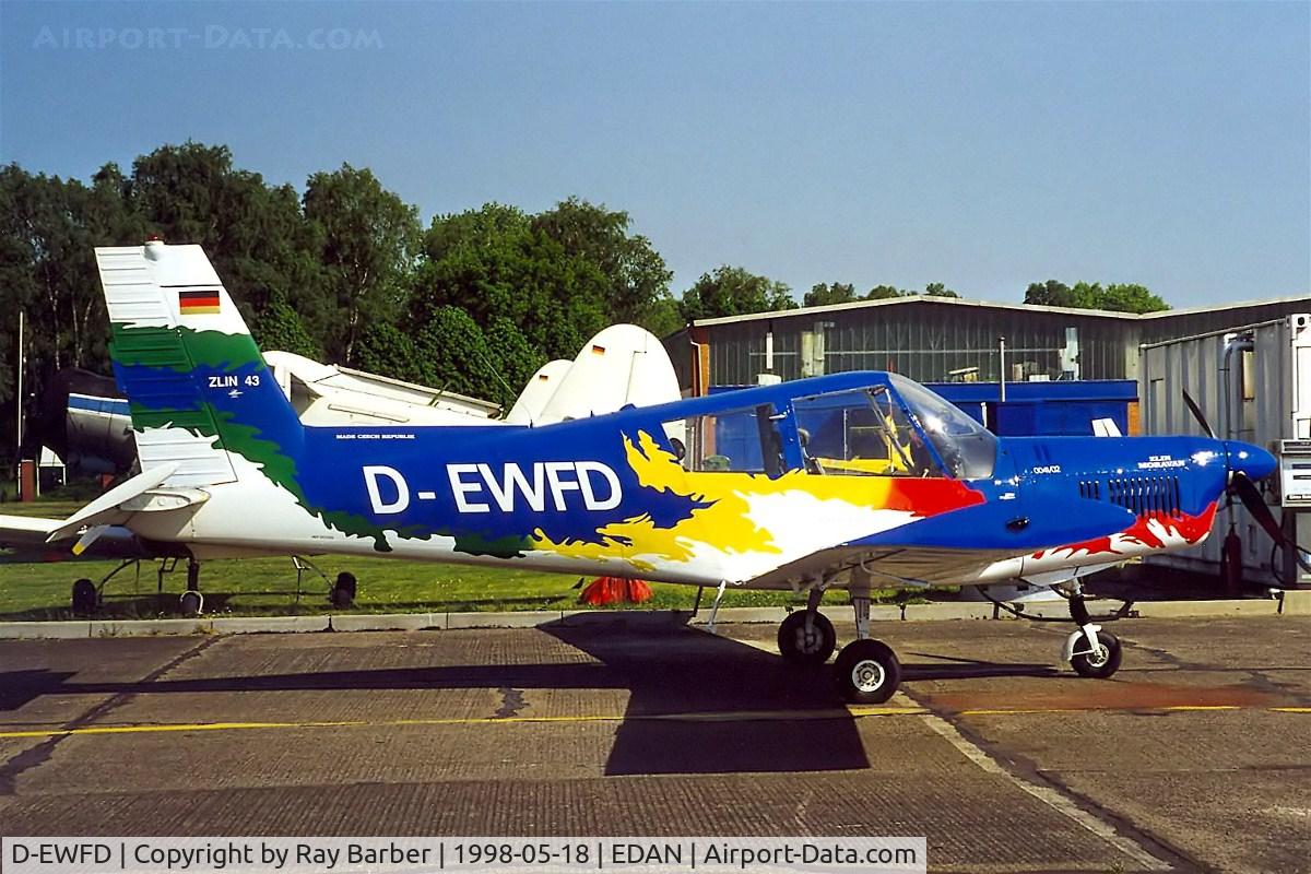 D-EWFD, 1974 Zlin Z-43 C/N 0041, Zlin Z.42M [0112] Neustadt-Glewe~D 18/05/1998