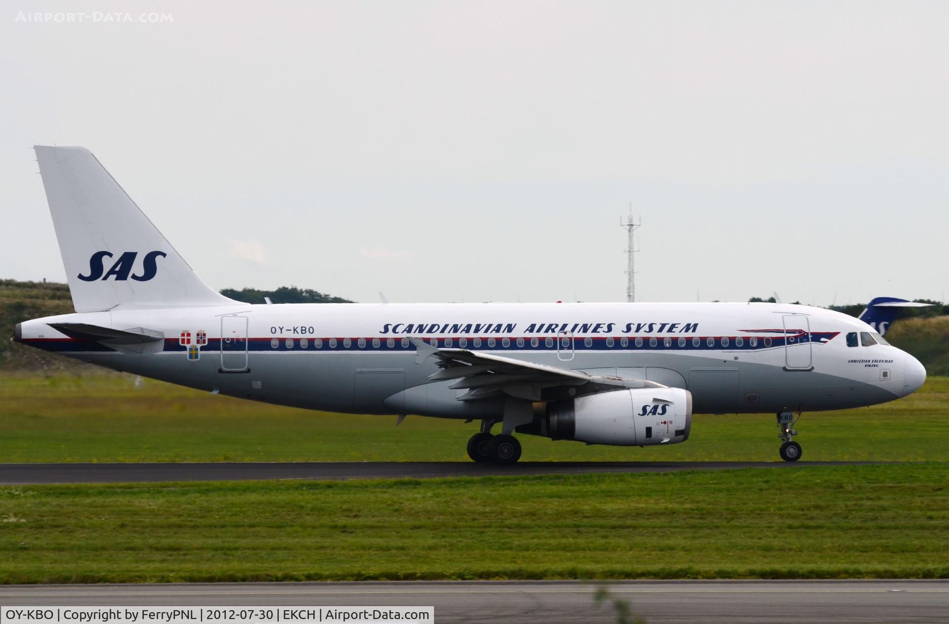 OY-KBO, 2006 Airbus A319-131 C/N 2850, SAS A319 in classic outfit