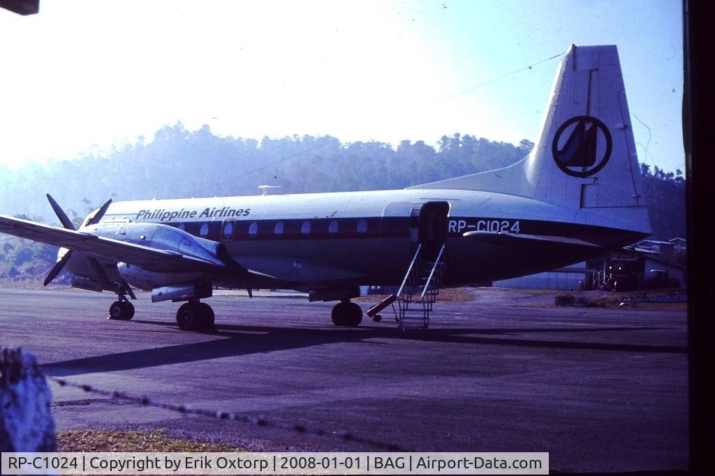 RP-C1024, 1968 Hawker Siddeley HS.748 Series 2A C/N 1660, By Erik Oxtorp in BAG MAR74
