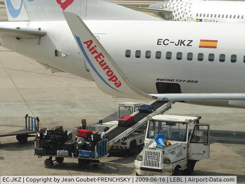 EC-JKZ, 2005 Boeing 737-86N C/N 34251, AIR EUROPA