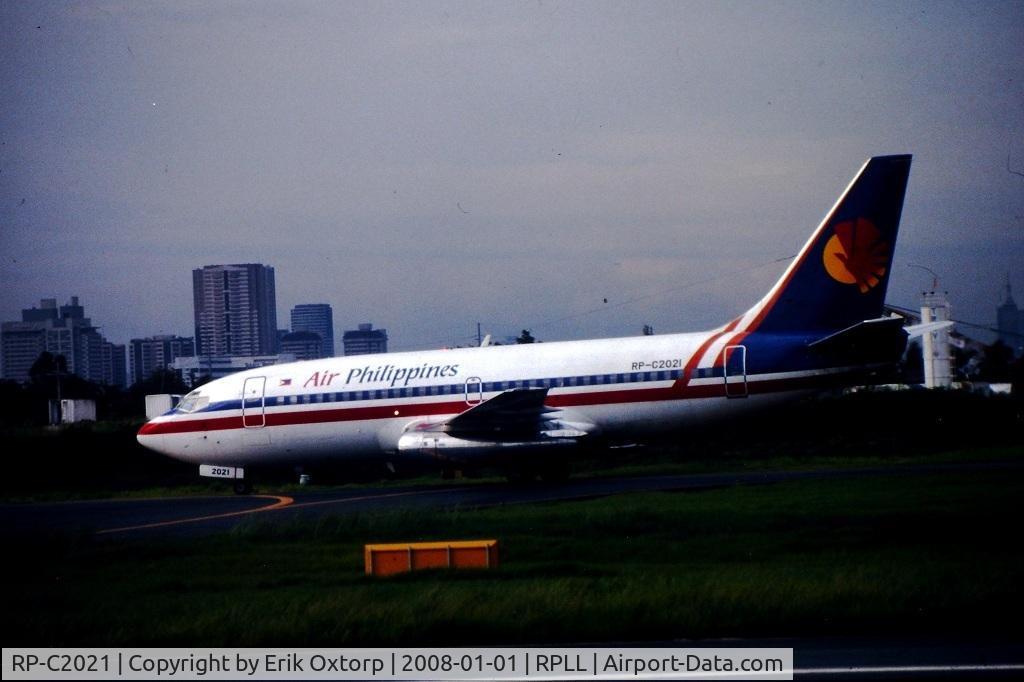 RP-C2021, Boeing 737-222 C/N 19039, By Erik Oxtorp in MNL JUL00