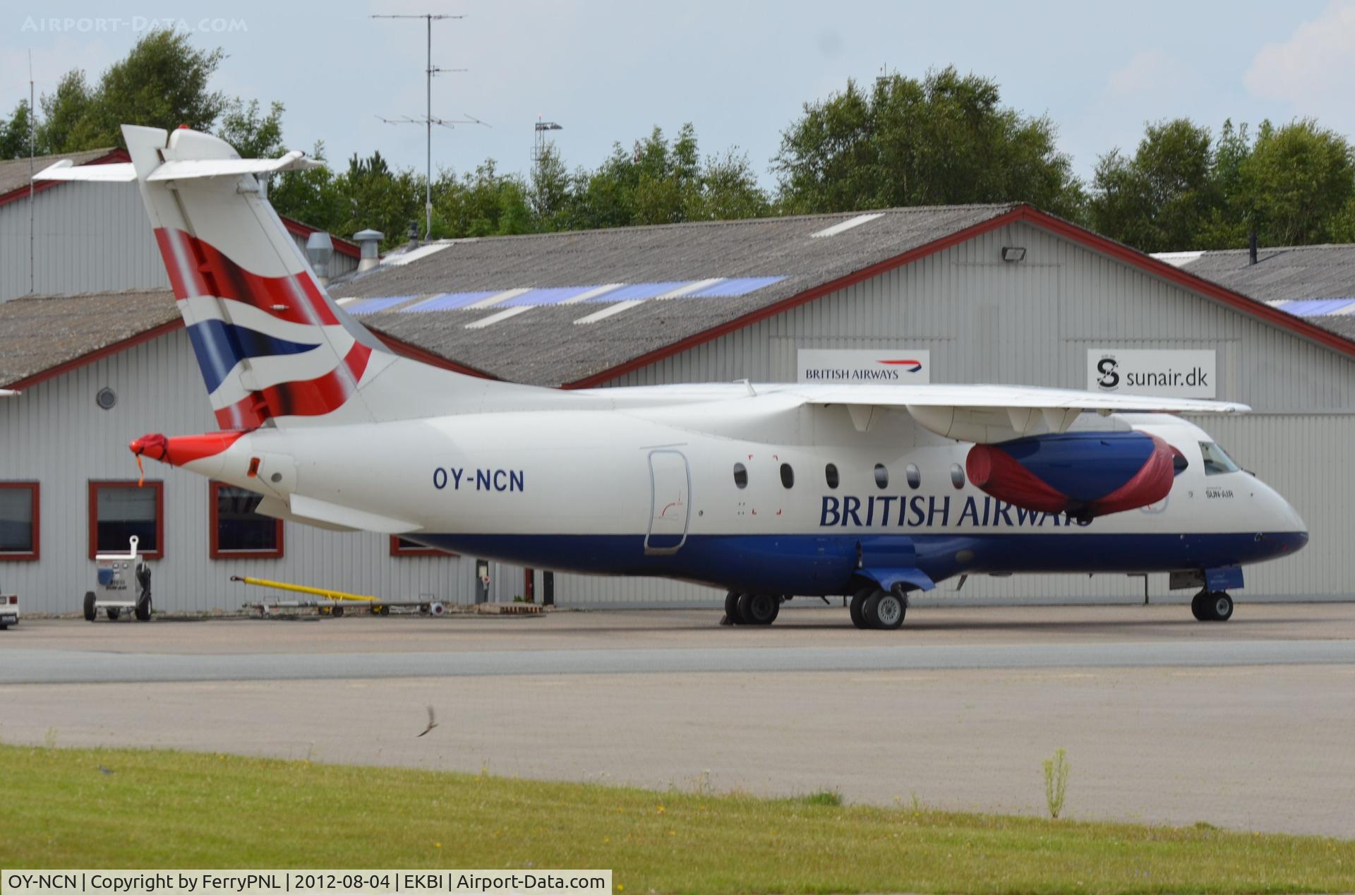 OY-NCN, 2001 Fairchild Dornier 328-310 328JET C/N 3193, Sunair Do328J in BA c/s
