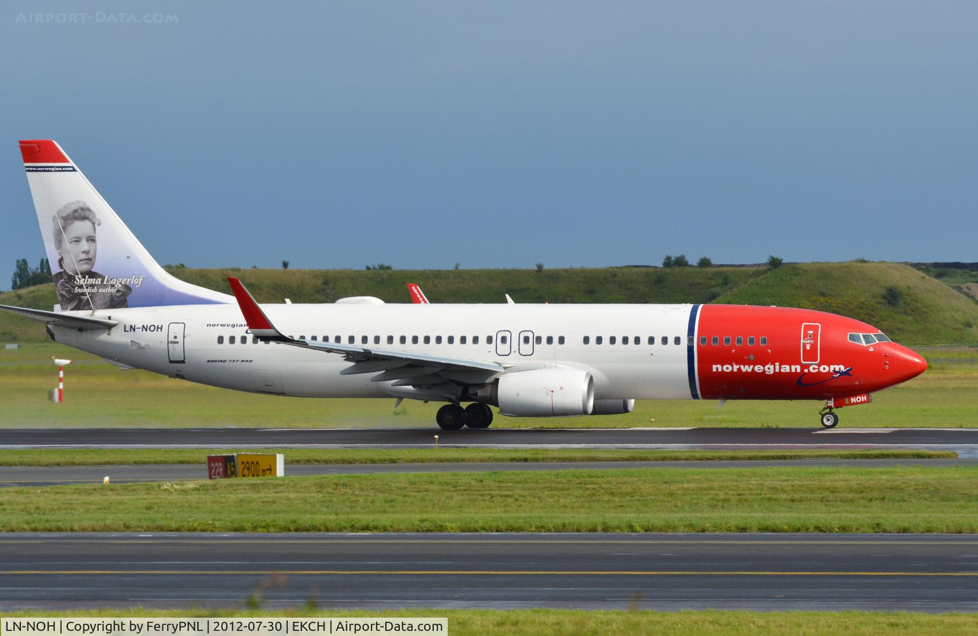 LN-NOH, 2009 Boeing 737-86N C/N 36814, Norwegian B738 at CPH