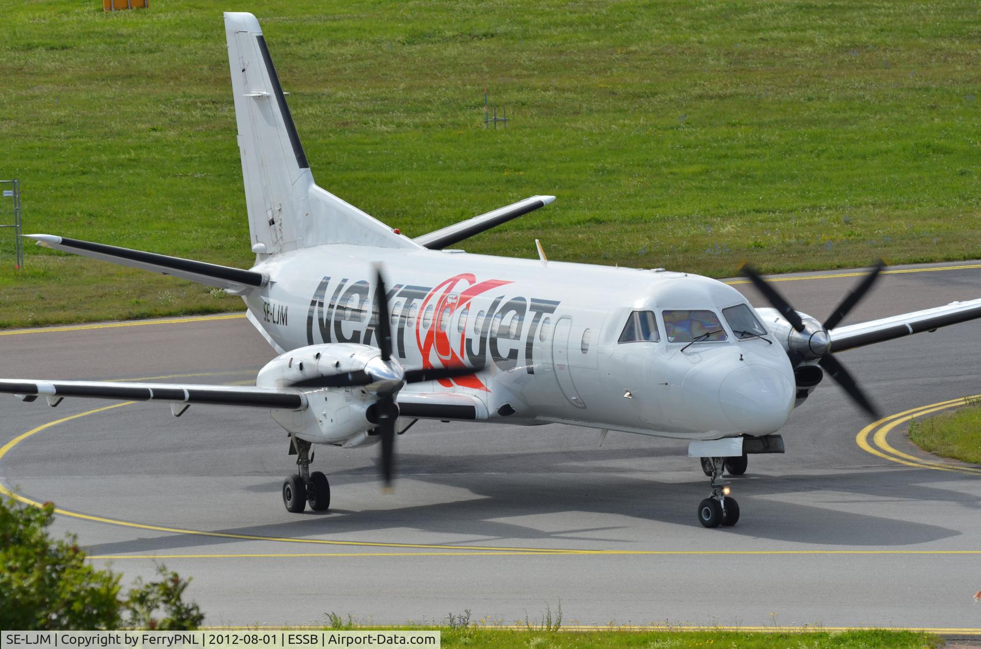 SE-LJM, 1988 Saab 340A C/N 340A-112, NextJet SF340 at Bromma
