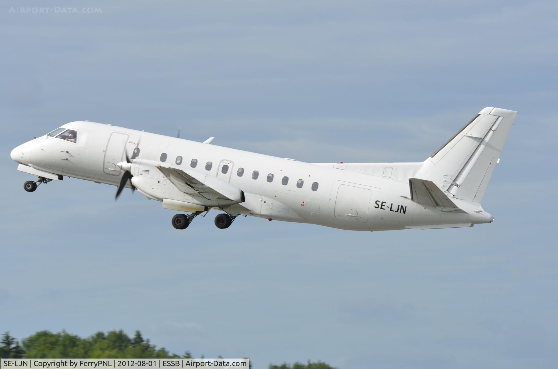SE-LJN, 1988 Saab 340A C/N 340A-114, NextJet SF340 departing Bromma