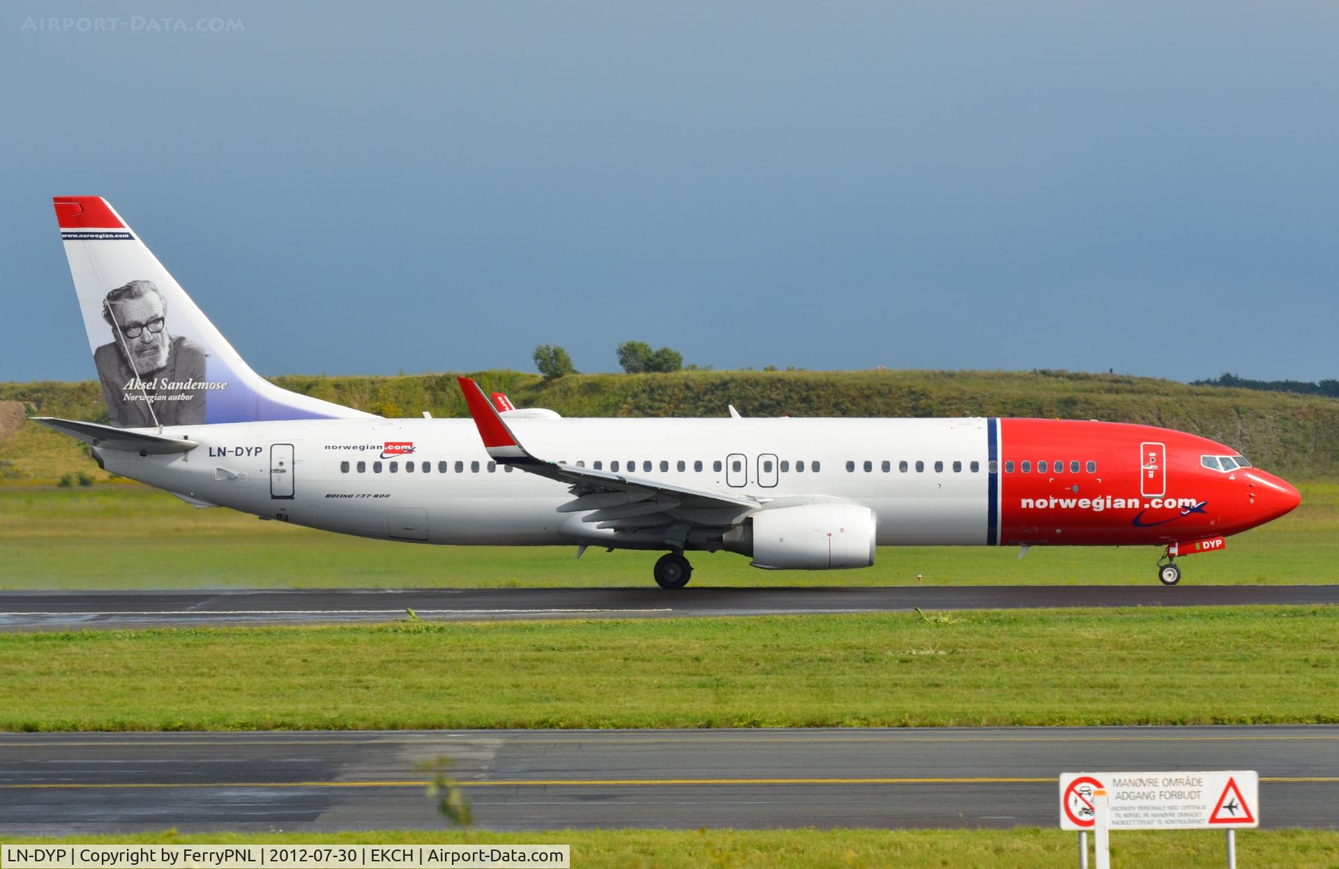 LN-DYP, 2011 Boeing 737-8JP C/N 39047, Norwegian B738 departing CPH