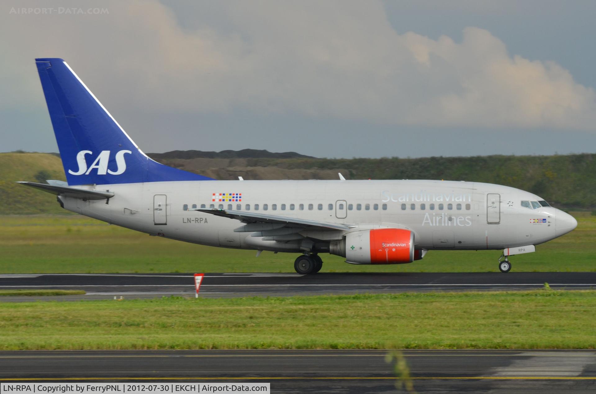 LN-RPA, 1998 Boeing 737-683 C/N 28290, One of SAS baby B737's