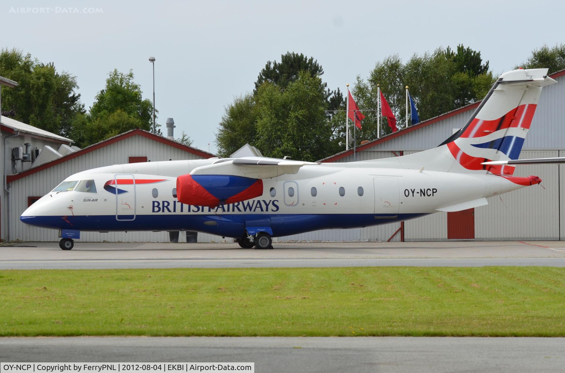 OY-NCP, 2002 Fairchild Dornier 328-310 328JET C/N 3219, BA Do328J operated by Sunair