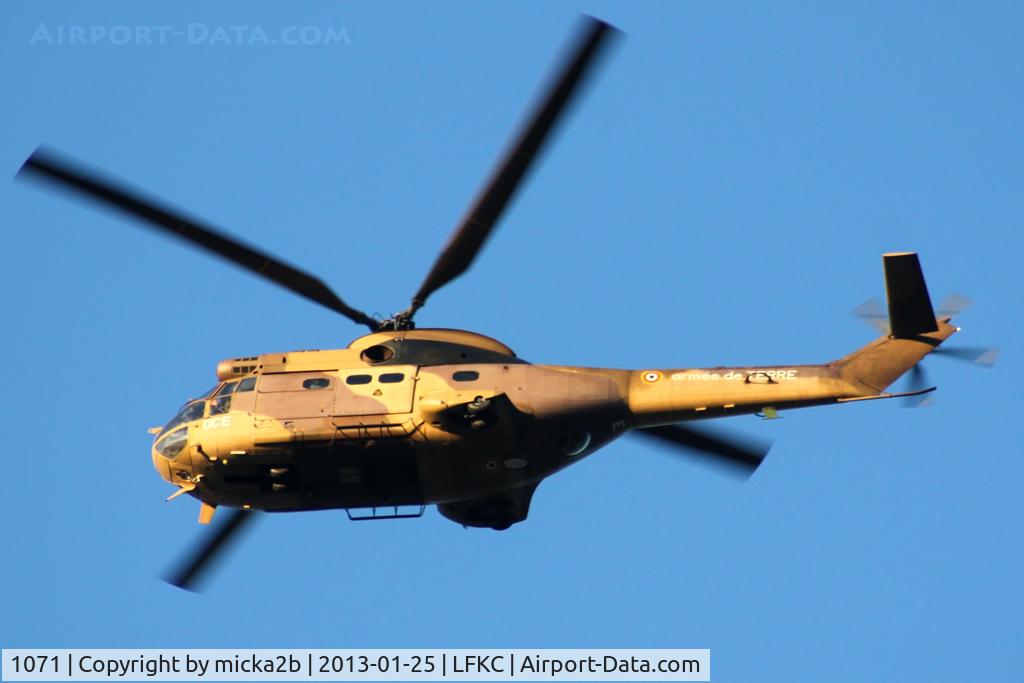 1071, Aérospatiale SA-330B Puma C/N 1071, In flight