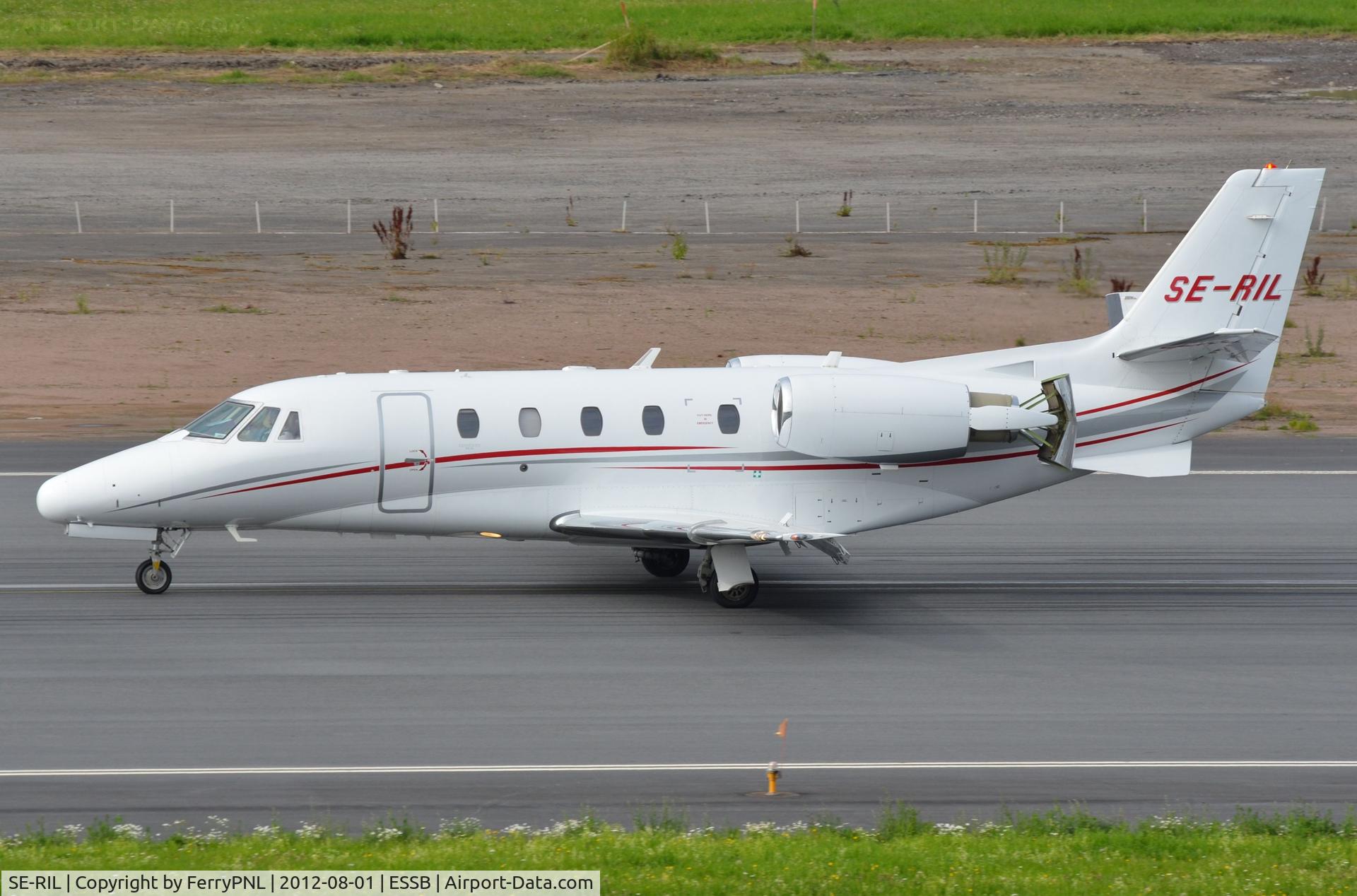 SE-RIL, 2008 Cessna 560XLS Citation Excel C/N 560-5777, WaltAir Ce560XL landed at BMA