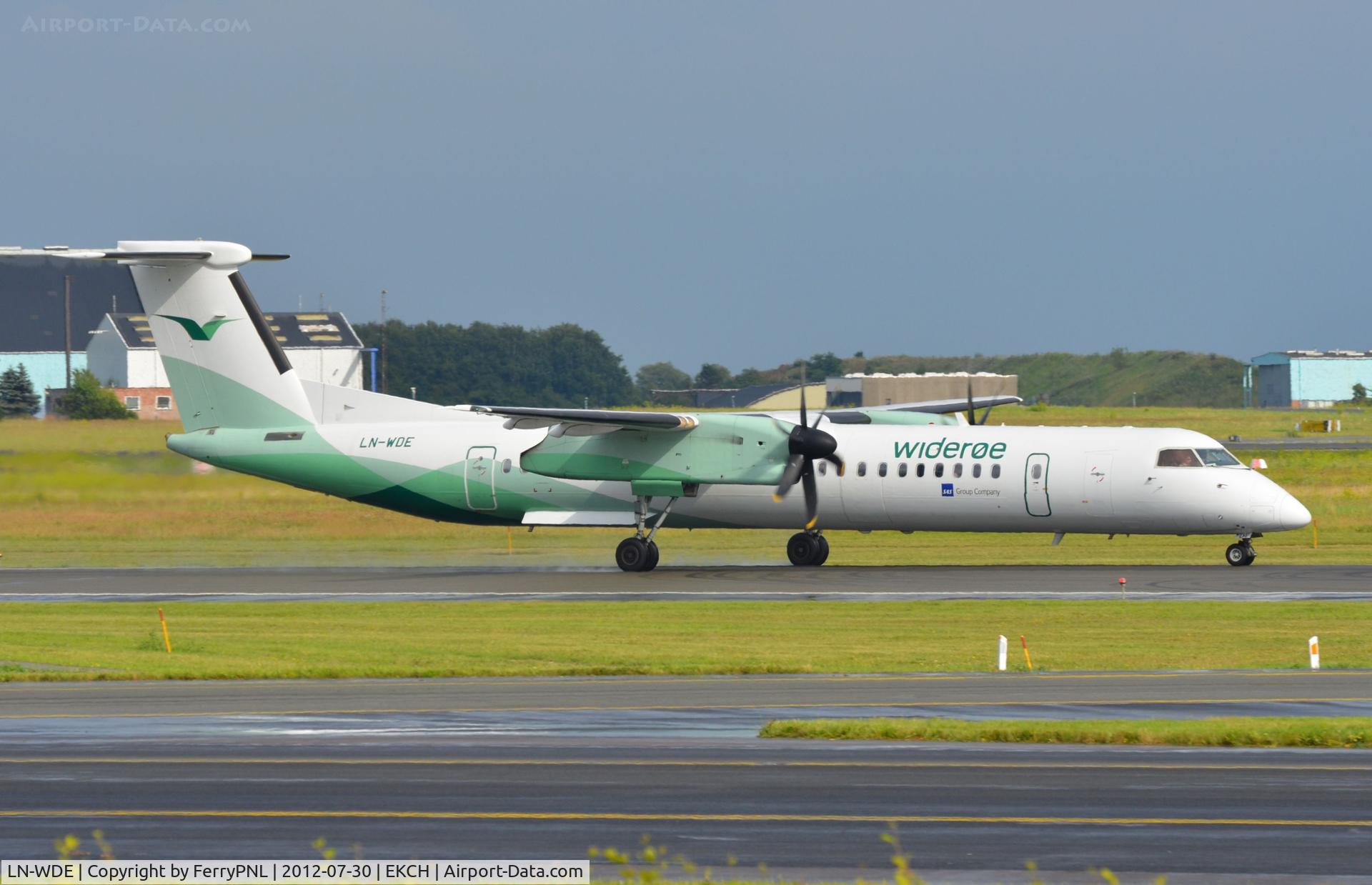 LN-WDE, 2007 De Havilland Canada DHC-8-402Q Dash 8 C/N 4183, Wideroe DHC8-400