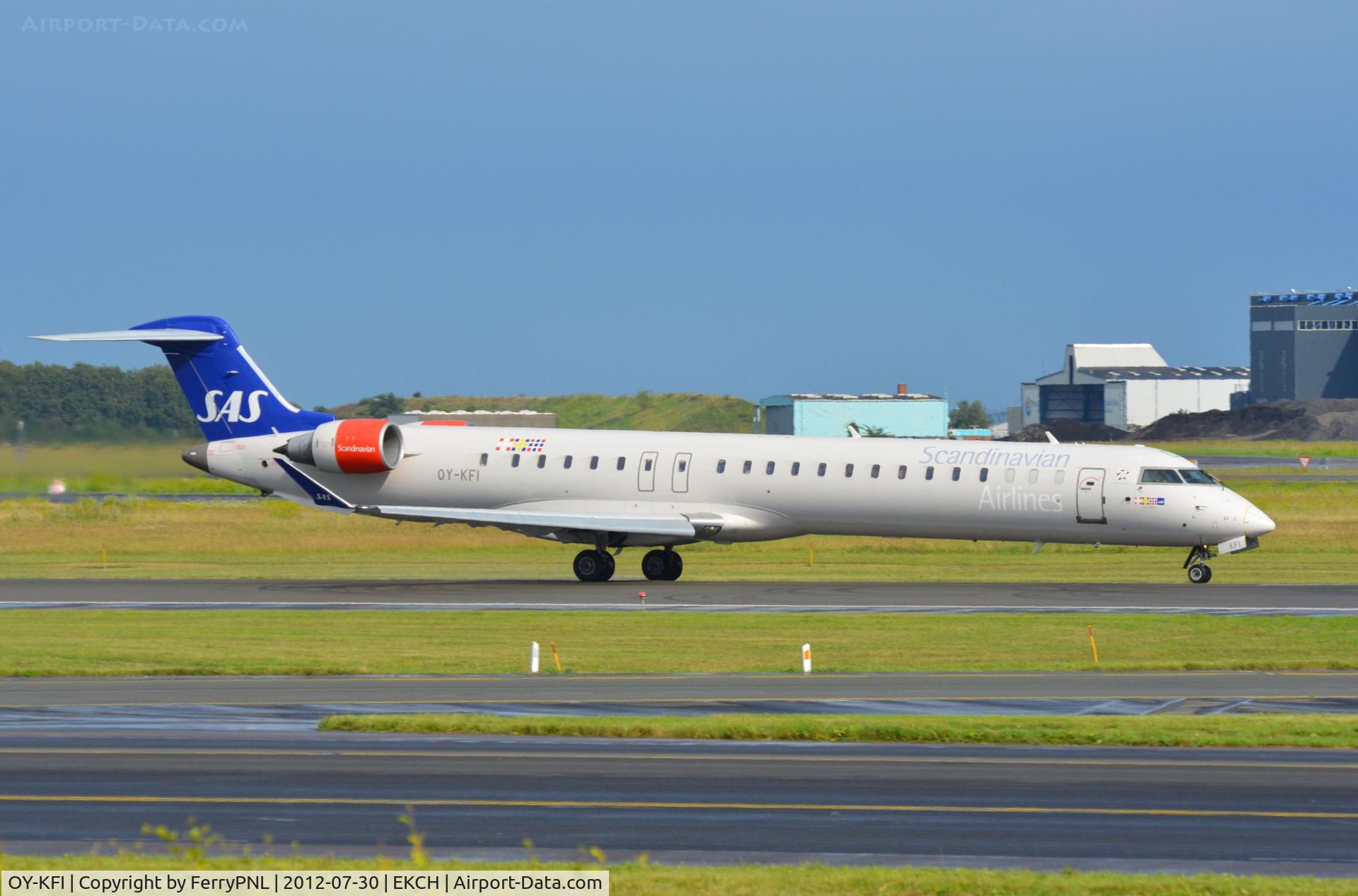OY-KFI, 2009 Canadair CRJ-900ER (CL-600-2D24) C/N 15242, SAS CL900