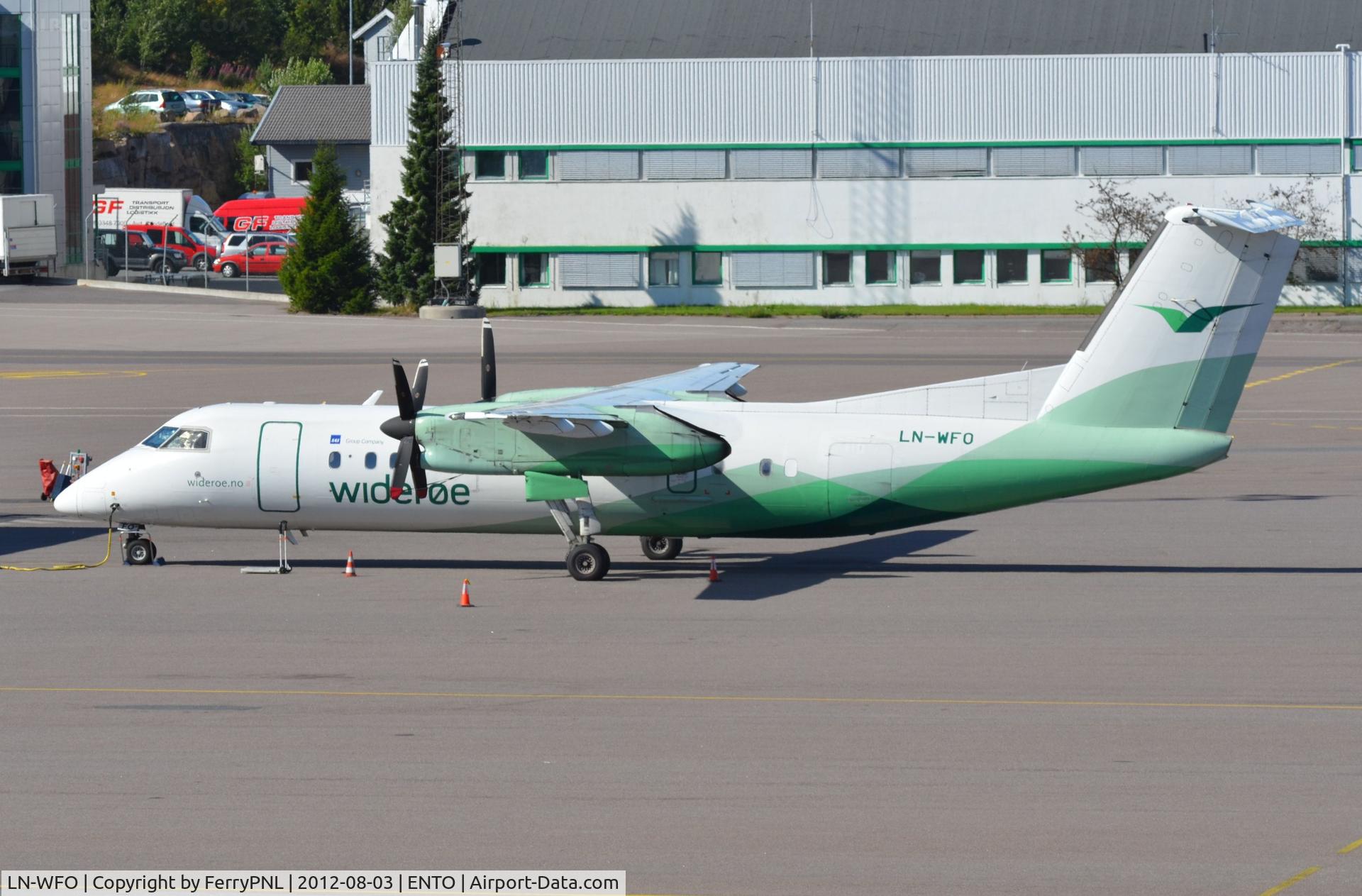 LN-WFO, 1997 De Havilland Canada DHC-8-311Q Dash 8 C/N 493, Dash 8 series 300