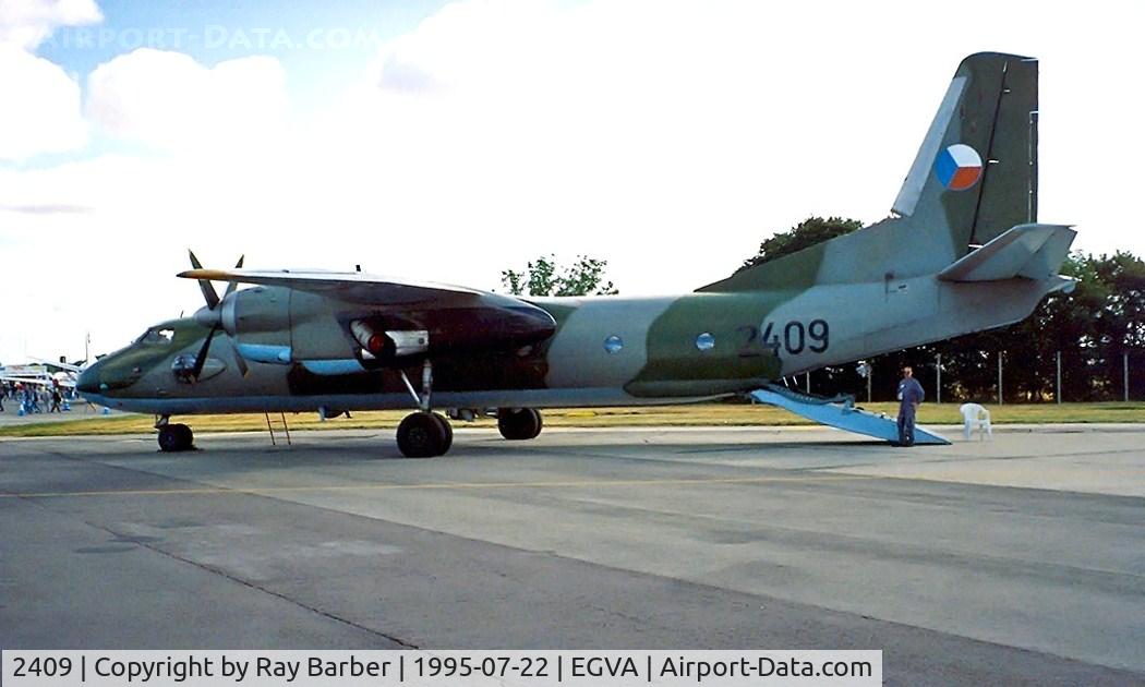 2409, Antonov An-26 C/N 27312409, Antonov An-26 [124-09] (Czech Air Force) RAF Fairford~G 22/07/1995