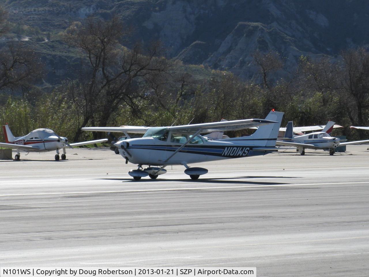 N101WS, 1971 Cessna 172L C/N 17260218, 1971 Cessna 172L SKYHAWK, Lycoming O-320-E2D 150 Hp, another landing roll Rwy 04