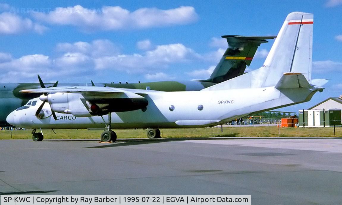 SP-KWC, 1973 Antonov An-26 C/N 1602, Antonov An-26 [16-02] (Polish AF) RAF Fairford~G 22/07/1995