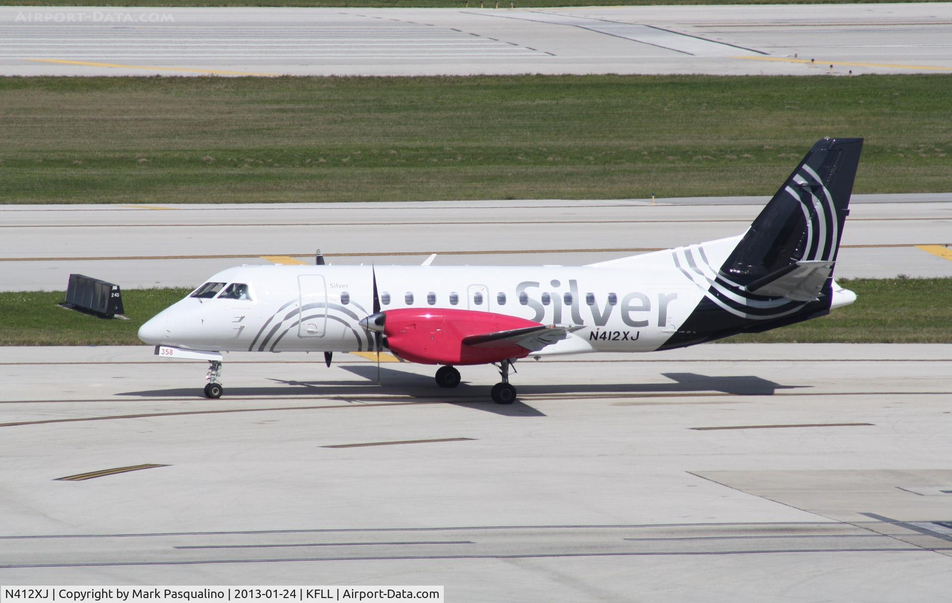 N412XJ, Saab 340B C/N 340B-412, SAAB 340B