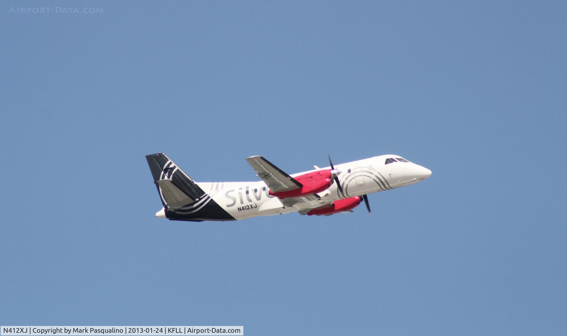 N412XJ, Saab 340B C/N 340B-412, SAAB 340B