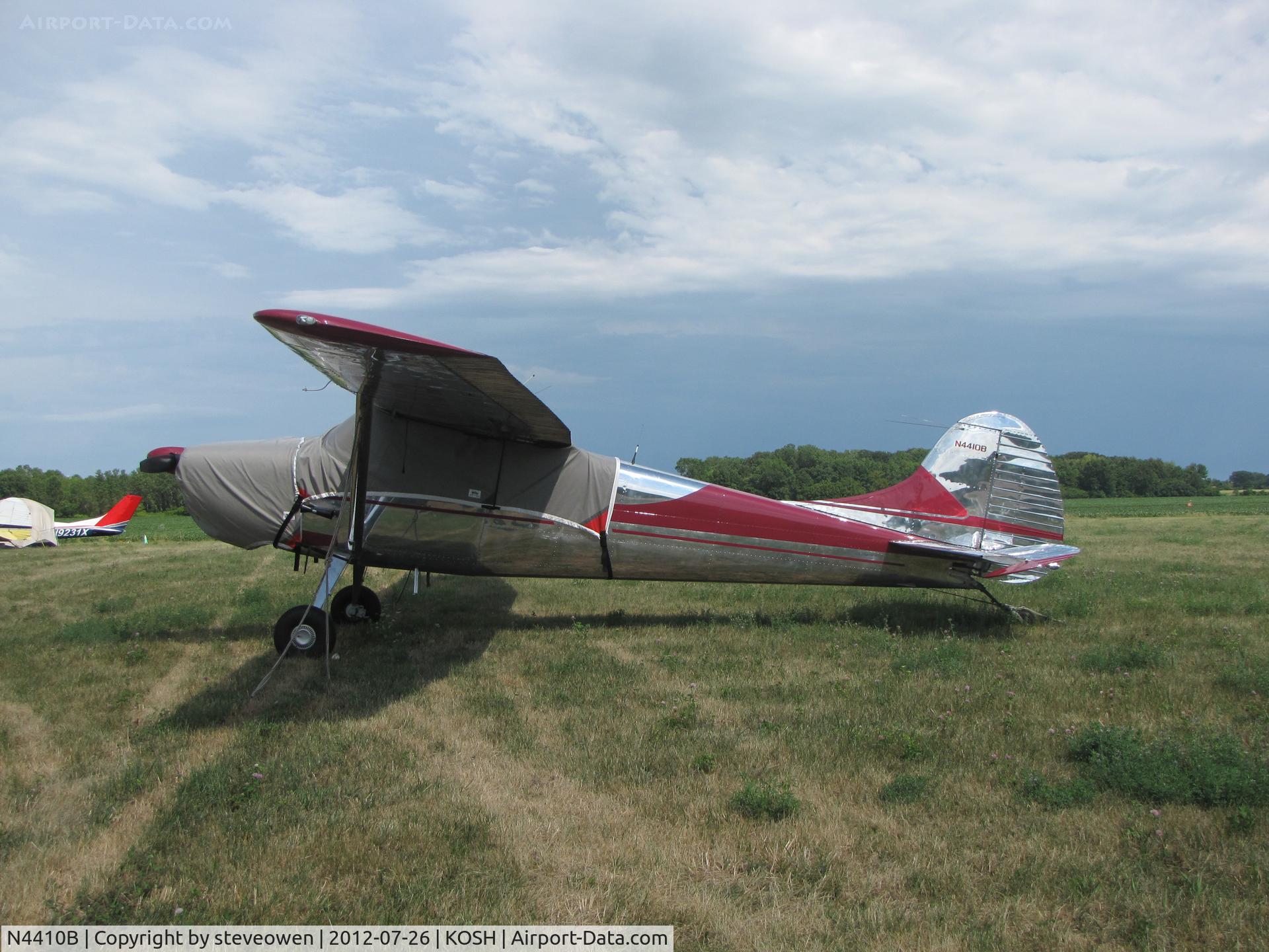 N4410B, 1955 Cessna 170B C/N 26754, At Oshkosh