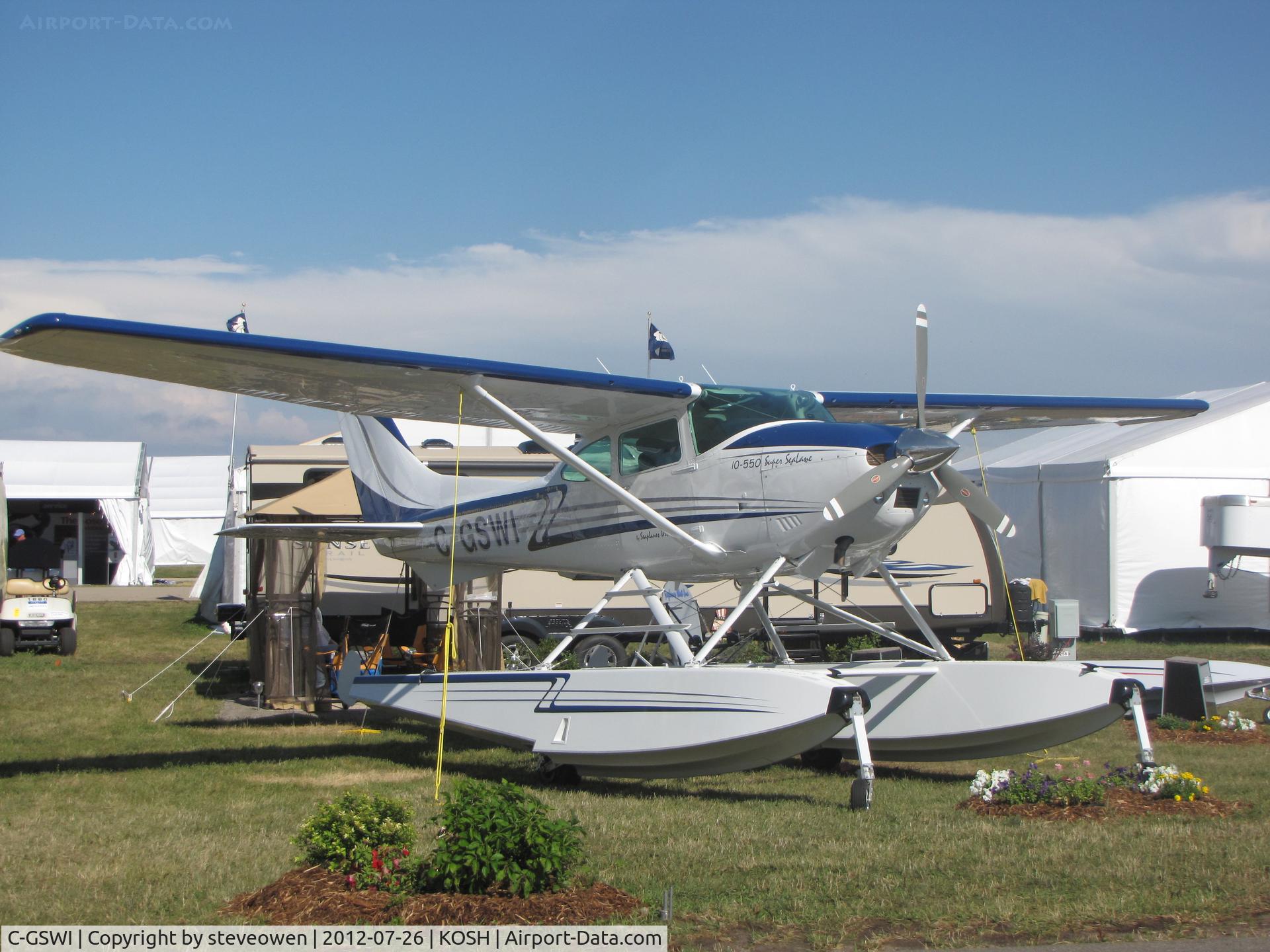 C-GSWI, 1976 Cessna 182P Skylane C/N 18264982, On display at Oshkosh-12