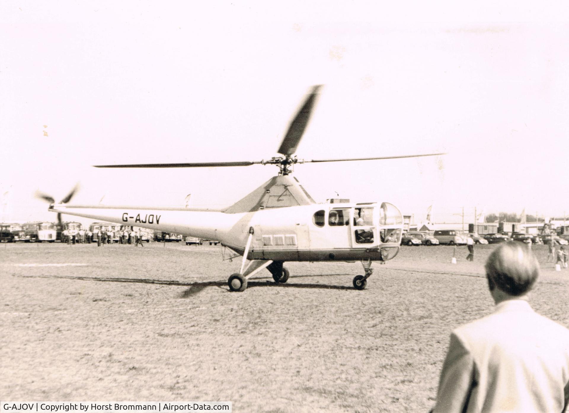G-AJOV, Sikorsky S-51 C/N 5135, Photos taken around 1952-54 Hanover Fair.