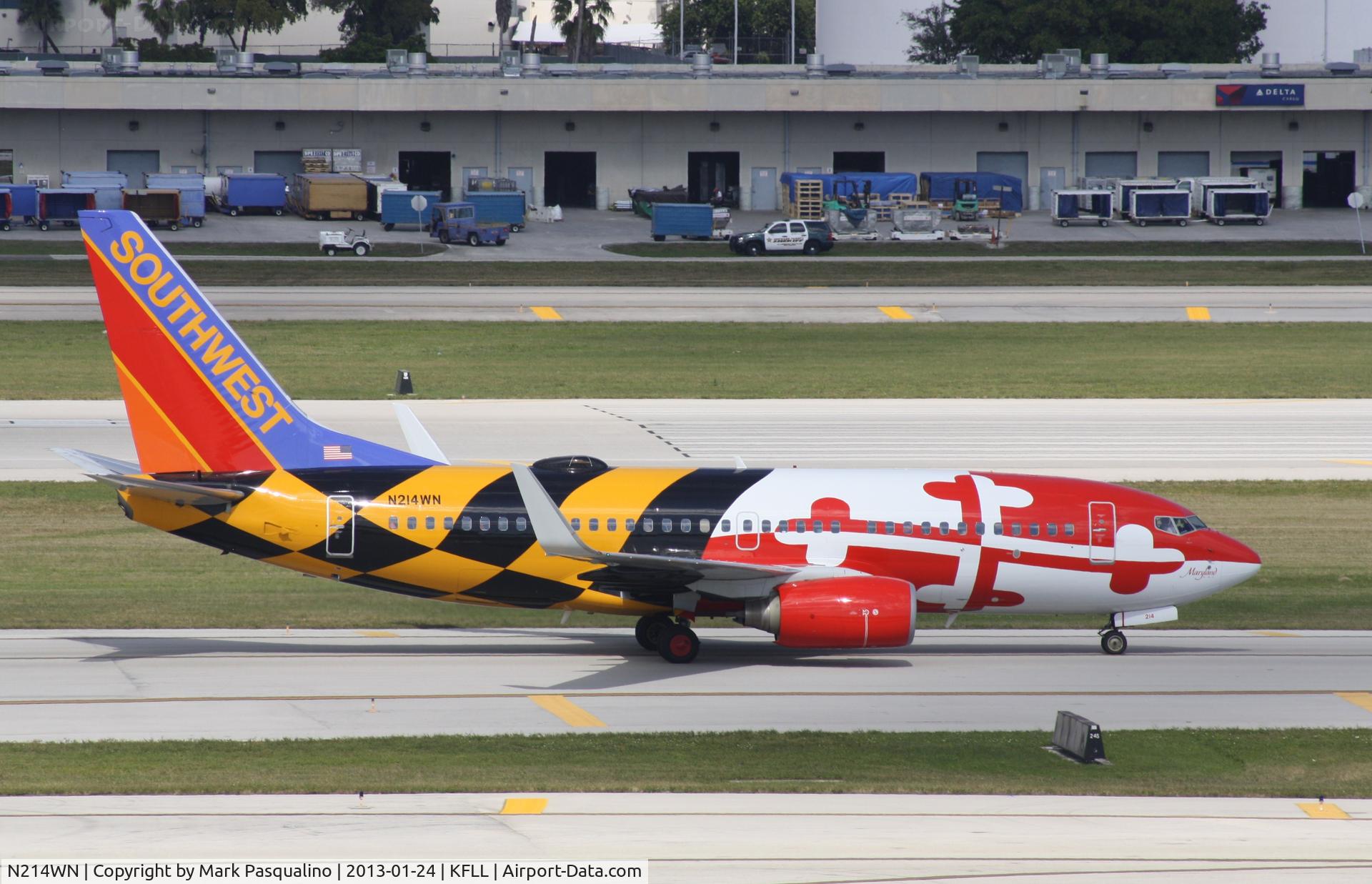 N214WN, 2005 Boeing 737-7H4 C/N 32486, Boeing 737-700