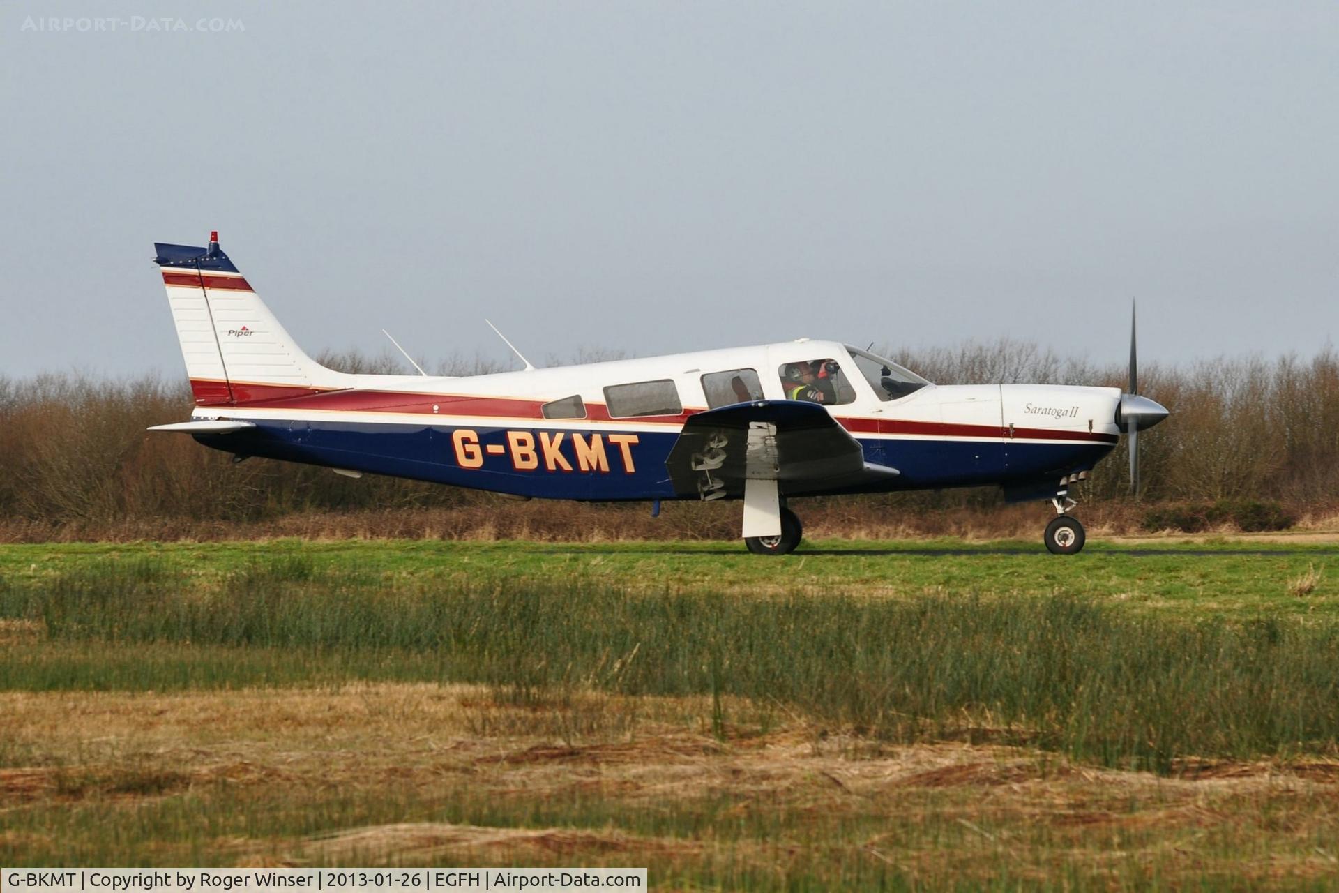 G-BKMT, 1981 Piper PA-32R-301 Saratoga SP C/N 32R-8213013, Resident Saratoga SP II. Previously registered N8005Z.