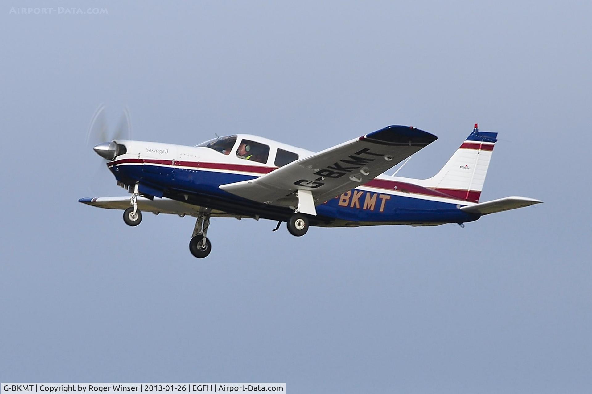 G-BKMT, 1981 Piper PA-32R-301 Saratoga SP C/N 32R-8213013, Resident Saratoga SP II.