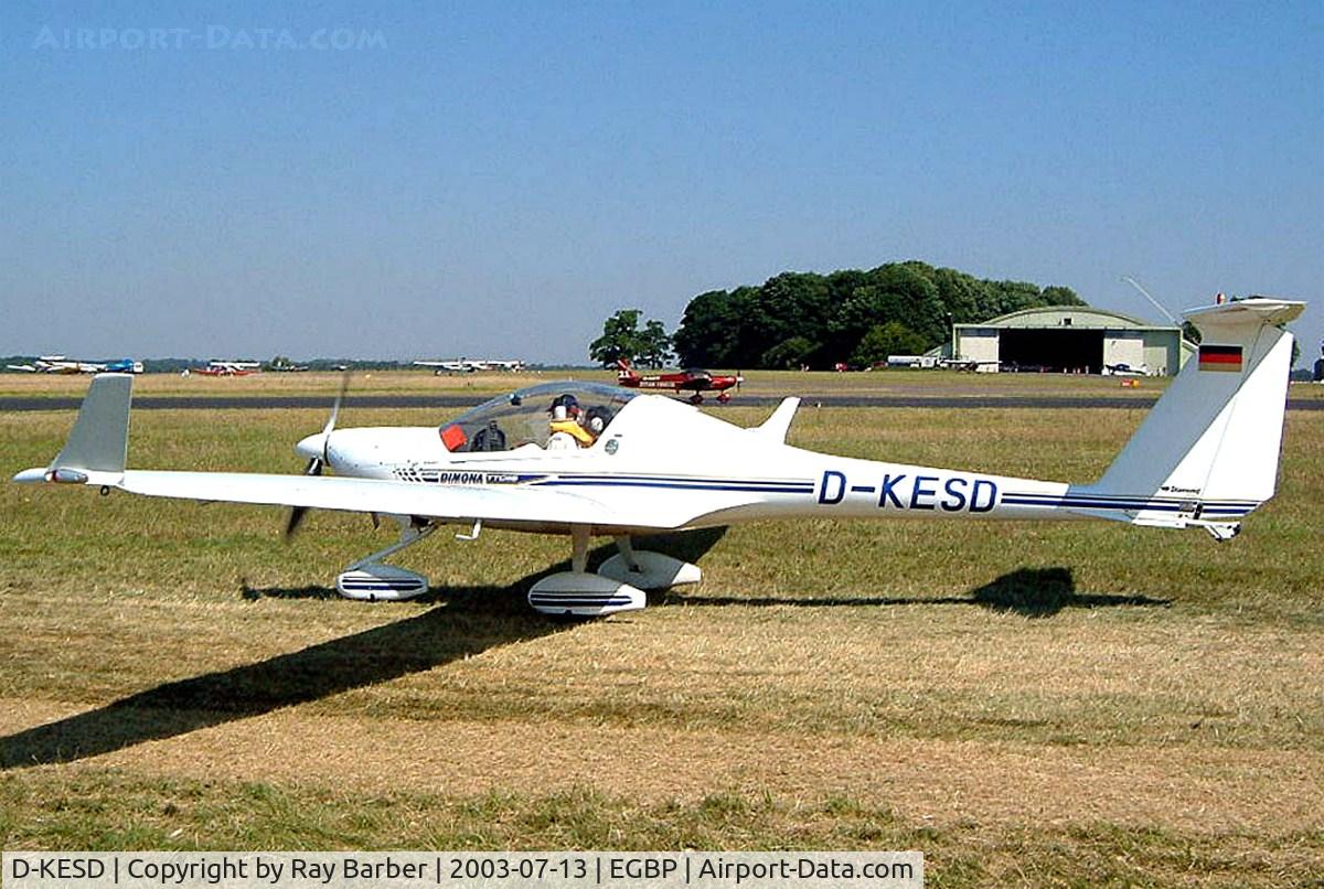 D-KESD, 1997 Diamond HK-36TTC 115 Super Dimona C/N 36556, Diamond HK-36TTC Super Dimona [36.556] Kemble~G 13/07/2003
