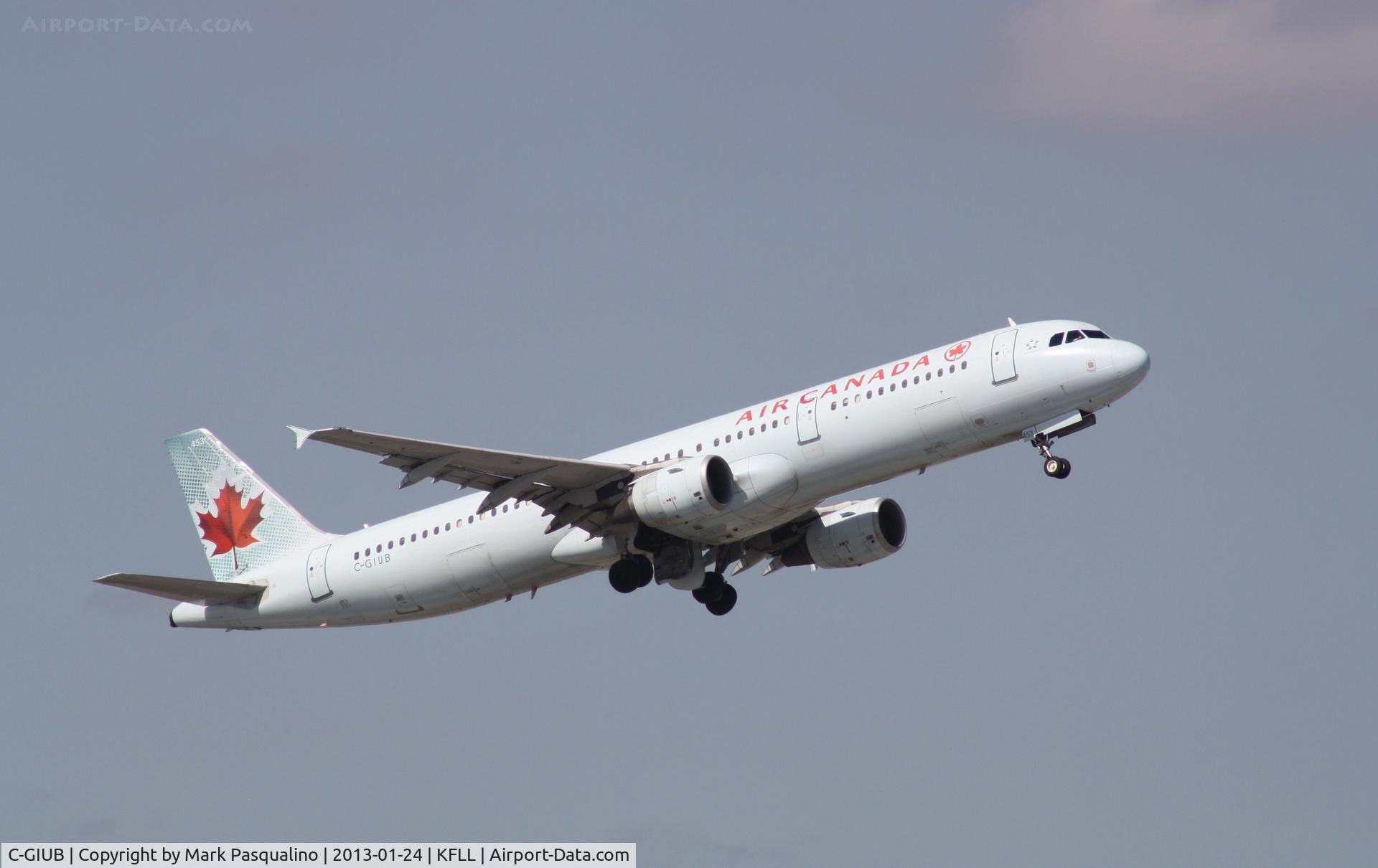 C-GIUB, 2001 Airbus A321-211 C/N 1623, Airbus A321