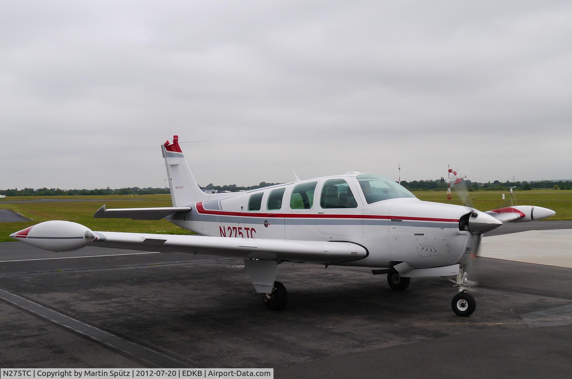 N275TC, 1994 Beech A36 Bonanza 36 C/N E-2914, after Conversion to TipTanks