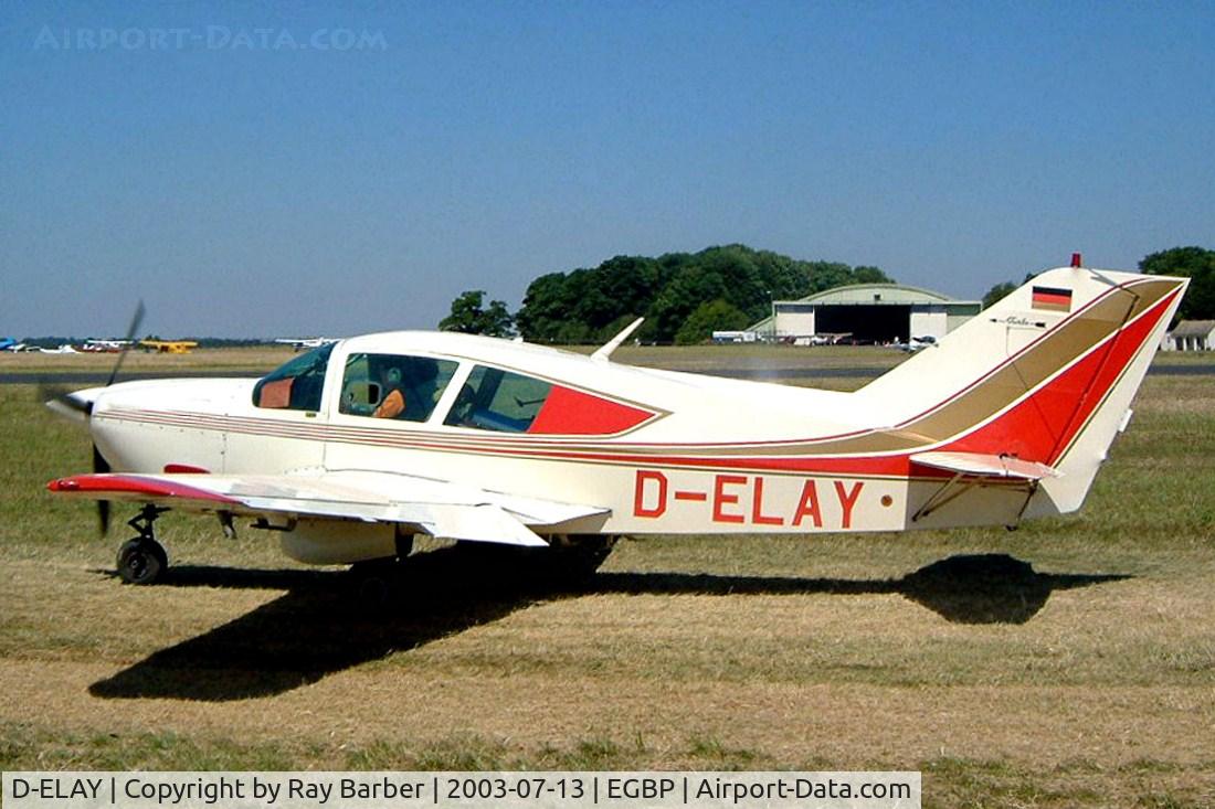 D-ELAY, 1973 Bellanca 17-31 ATC C/N 31034, Bellanca 17-31ATC Turbo Super Viking [31034] Kemble~G 13/07/2003