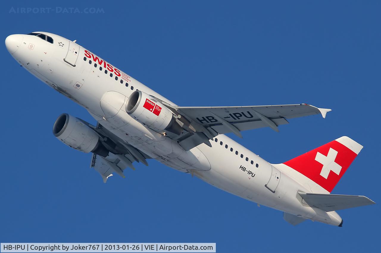 HB-IPU, 1997 Airbus A319-112 C/N 713, Swiss