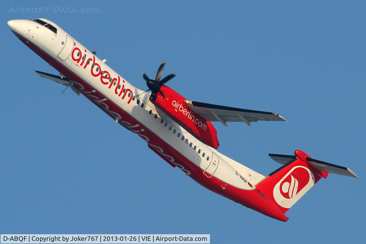 D-ABQF, 2009 De Havilland Canada DHC-8-402Q Dash 8 C/N 4245, Air Berlin