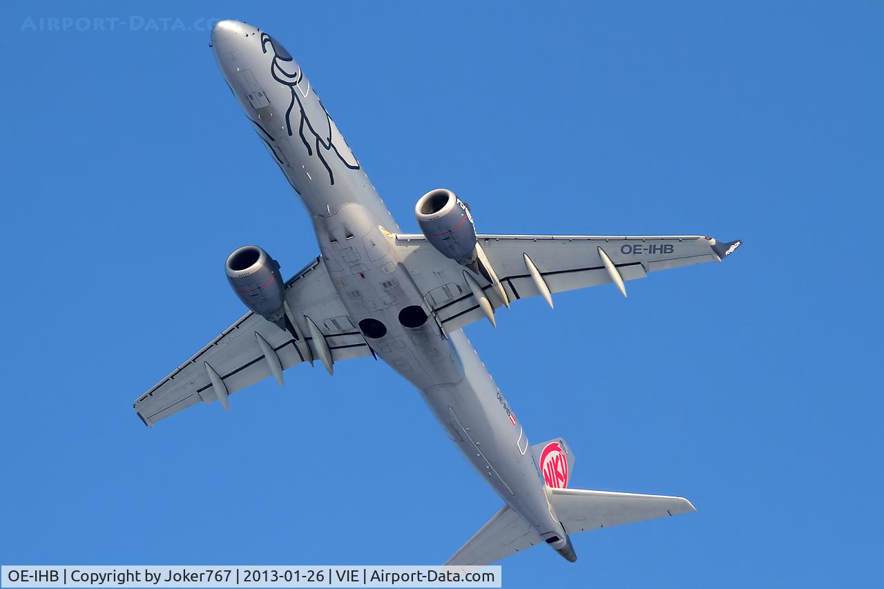 OE-IHB, 2009 Embraer 190LR (ERJ-190-100LR) C/N 19000294, NIKI