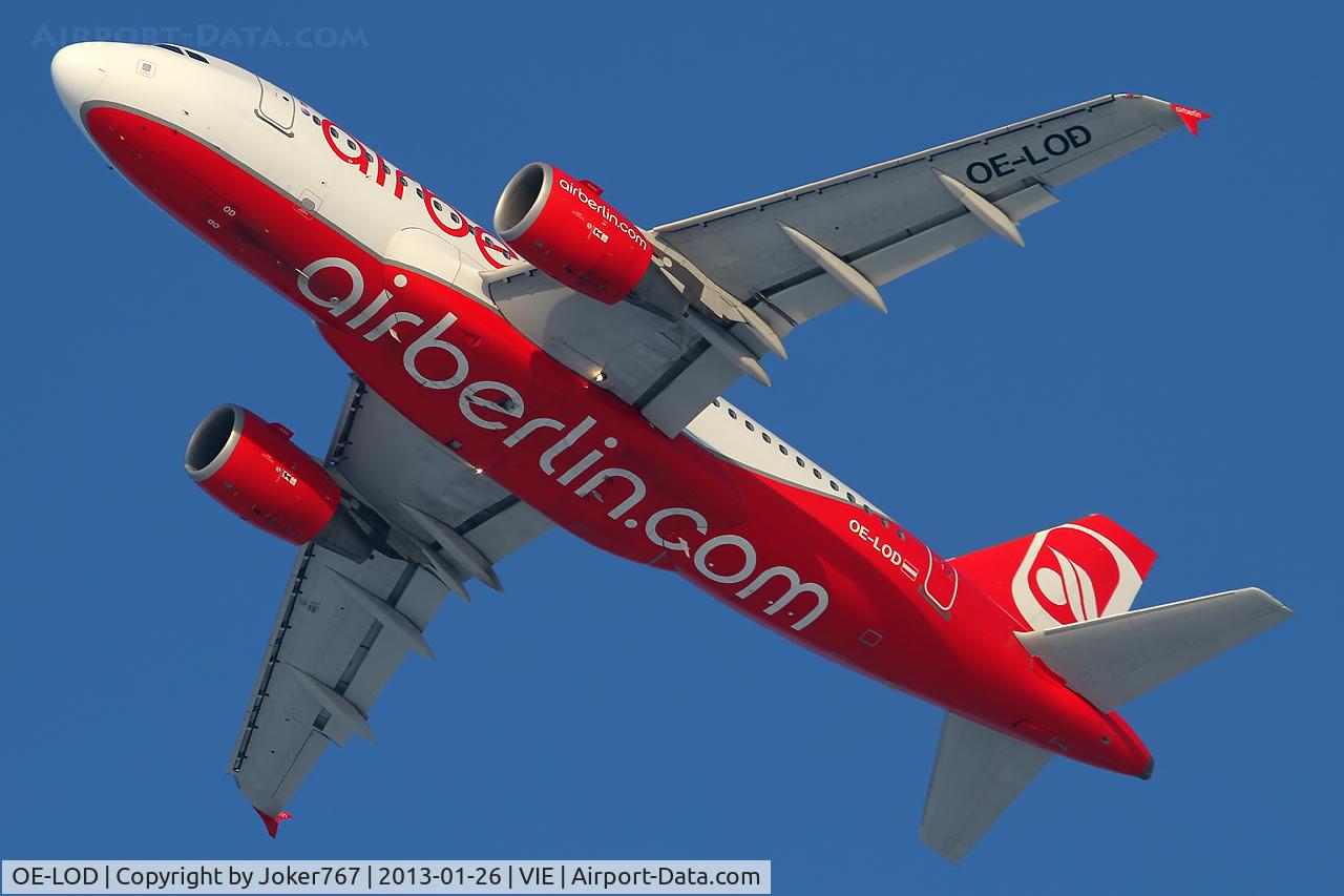 OE-LOD, 2008 Airbus A319-112 C/N 3689, Air Berlin (NIKI)