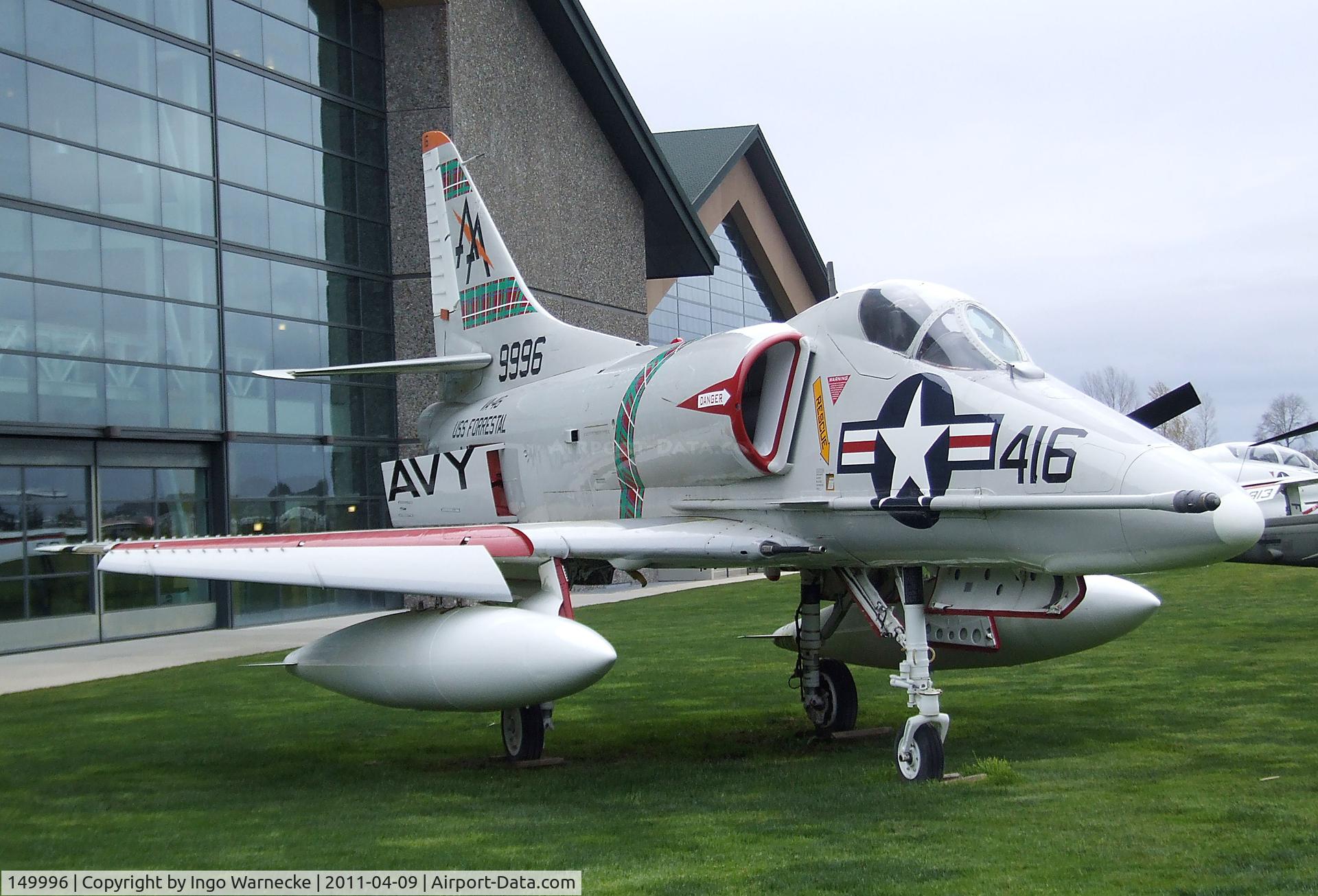 149996, Douglas A-4E Skyhawk C/N 13048, Douglas A-4E Skyhawk at the Evergreen Aviation & Space Museum, McMinnville OR