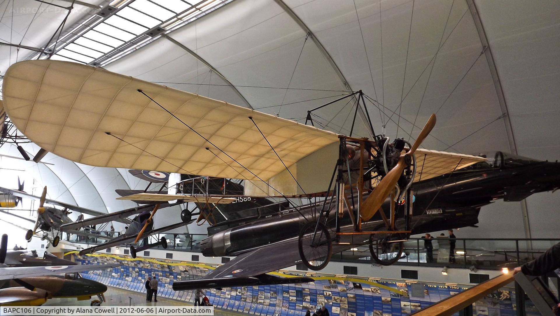BAPC106, 1910 Bleriot XI Replica C/N BAPC.106, BAPC-106 Bleriot XI 164 at RAF Hendon, 6th June 2012.