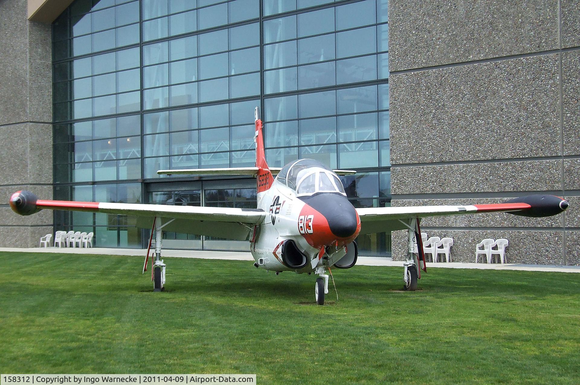 158312, Rockwell T-2C Buckeye C/N 340-03, North American (Rockwell) T-2C Buckeye at the Evergreen Aviation & Space Museum, McMinnville OR