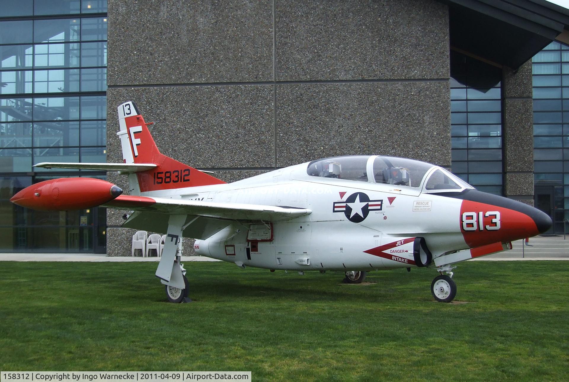 158312, Rockwell T-2C Buckeye C/N 340-03, North American (Rockwell) T-2C Buckeye at the Evergreen Aviation & Space Museum, McMinnville OR