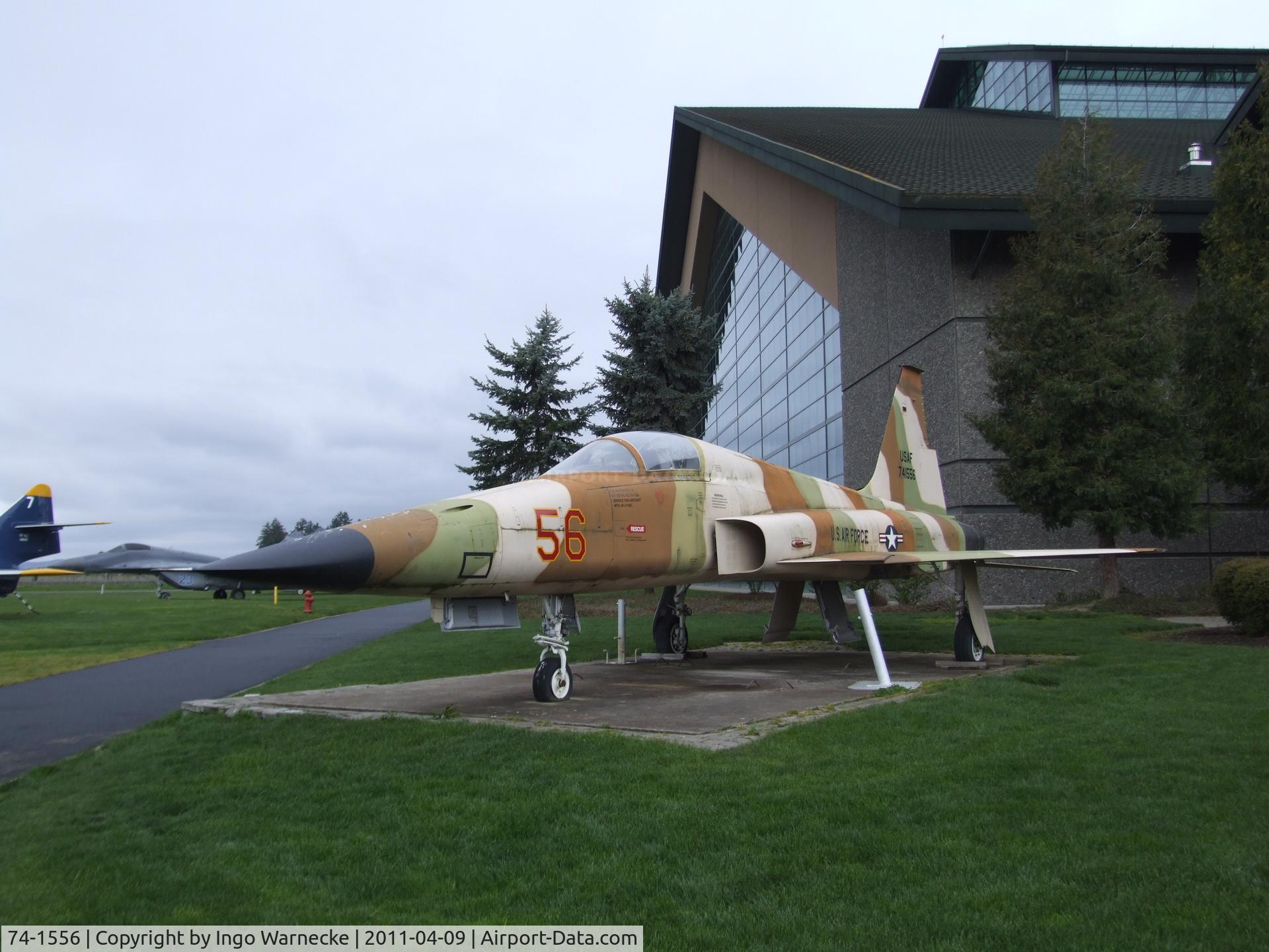 74-1556, Northrop F-5E Tiger II C/N N.1216, Northrop F-5E Tiger II at the Evergreen Aviation & Space Museum, McMinnville OR